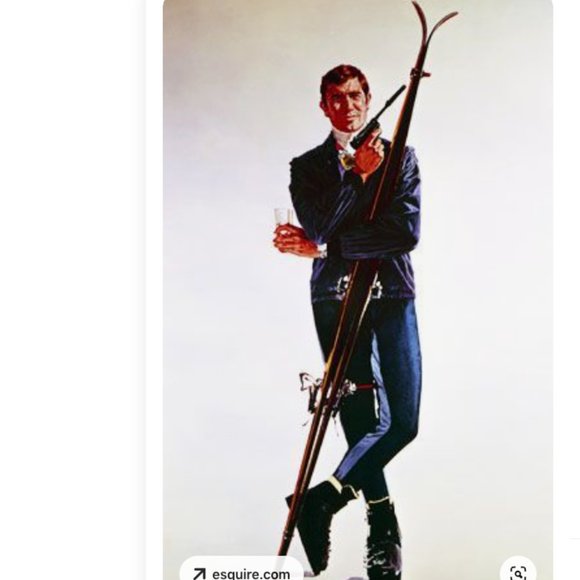 Sportchief M-L Vintage  Liner Jacket. Top half of snowsuit. Navy w/red w… - Picture 14 of 14